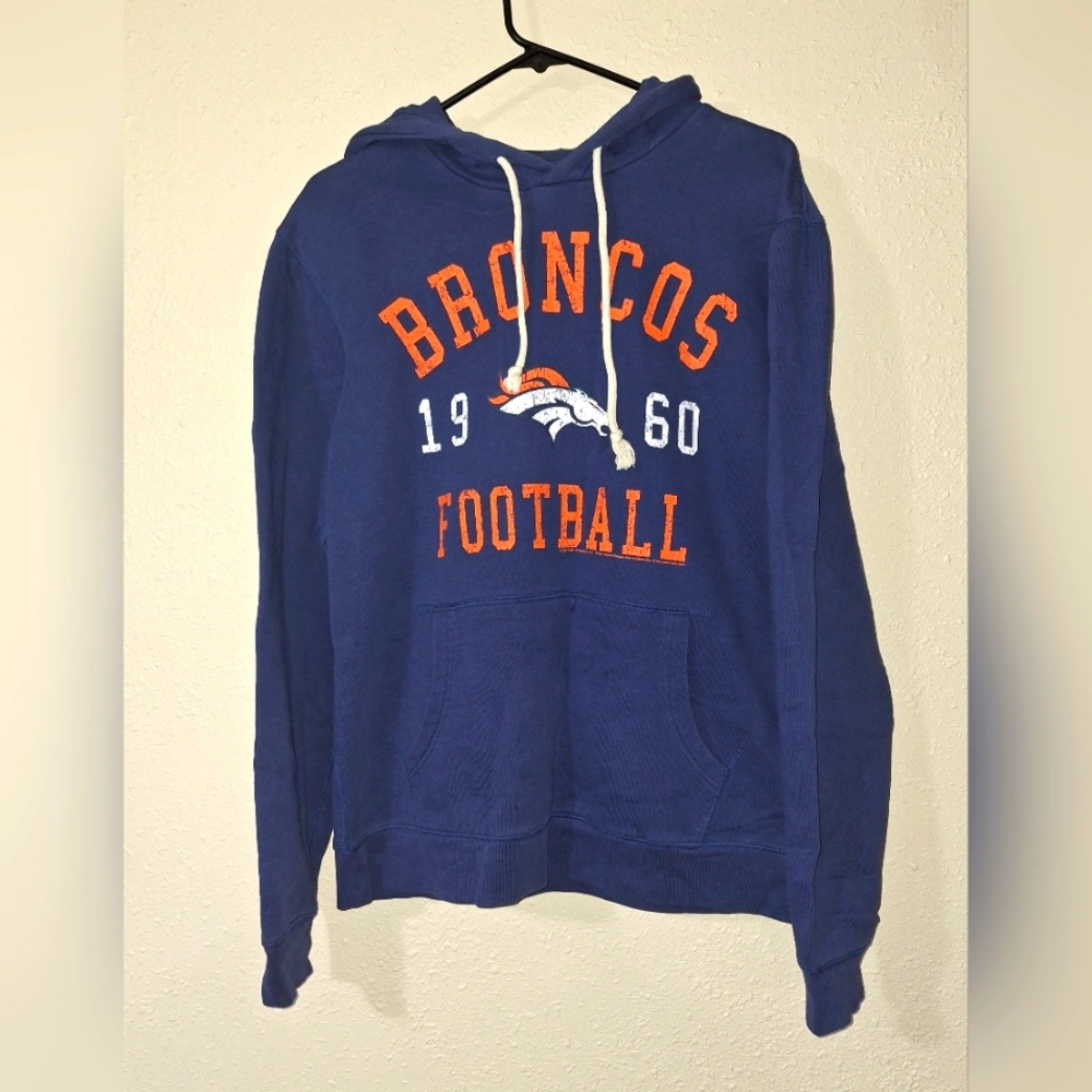 NFL Denver Broncos 1960 Blue Hoodie